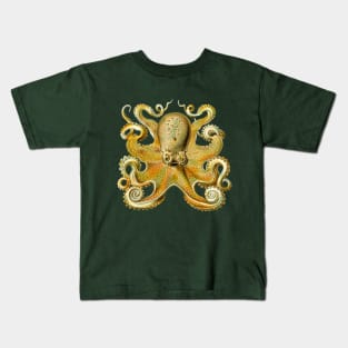 Giant Octopus by Ernst Haeckel Kids T-Shirt